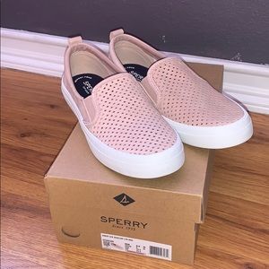 Sperry Crest S/O Scallop Lth Ros